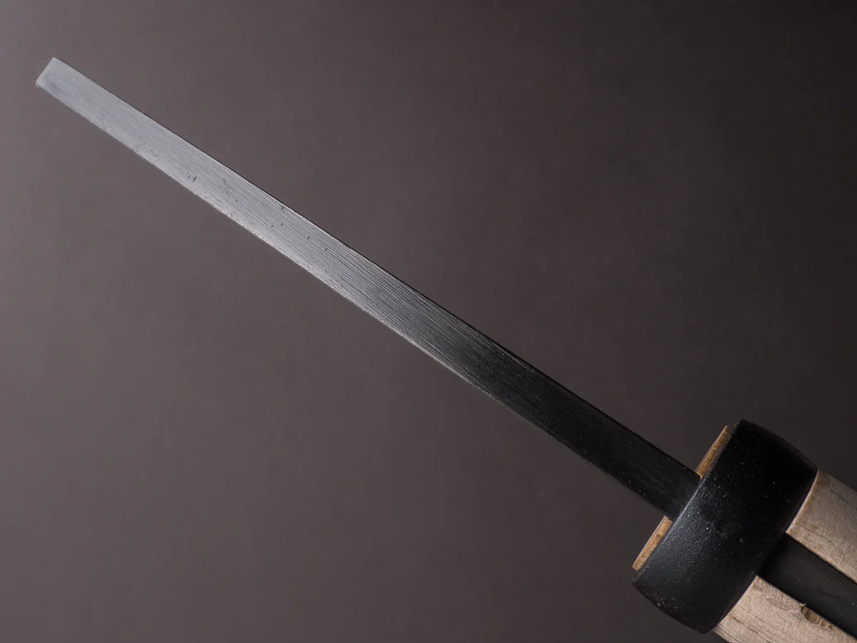 Ajikataya - Azuma Hatchet - Kurouchi - 135mm - Oak Handle - Double Bevel - Image 9