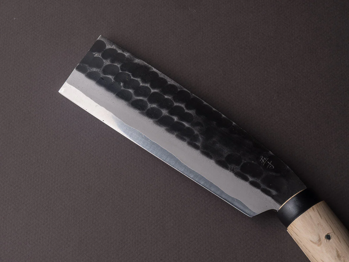 Ajikataya - Old Style Hatchet - Tsuchime - 150mm - Oak Wood Handle - Double Bevel - Image 3