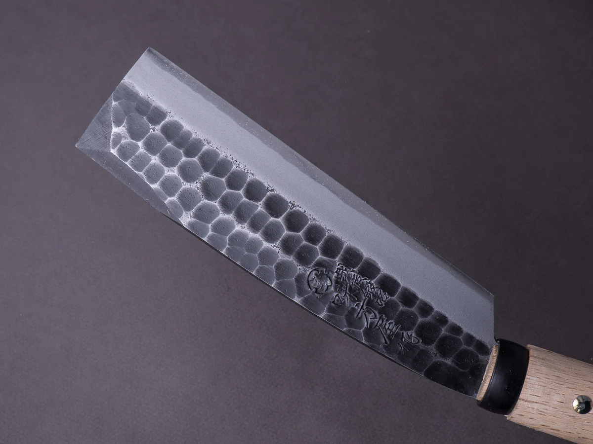 Ajikataya - Old Style Hatchet - Tsuchime - 165mm - Ho Wood Handle - Double Bevel - Image 3