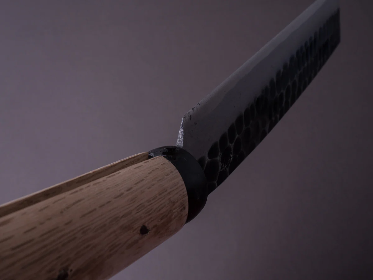 Ajikataya - Old Style Hatchet - Tsuchime - 210mm - Ho Wood Handle - Double Bevel - Image 10