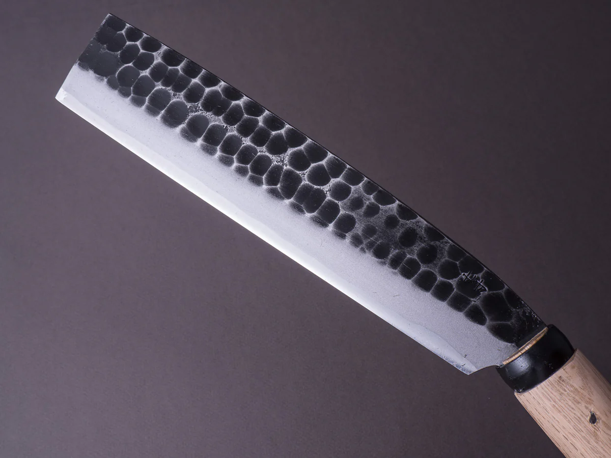 Ajikataya - Old Style Hatchet - Tsuchime - 210mm - Ho Wood Handle - Double Bevel - Image 5