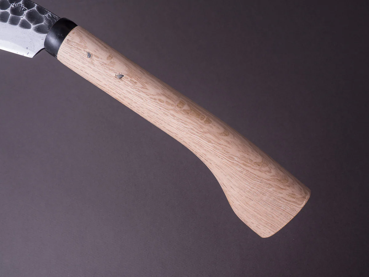 Ajikataya - Old Style Hatchet - Tsuchime - 210mm - Ho Wood Handle - Double Bevel - Image 6