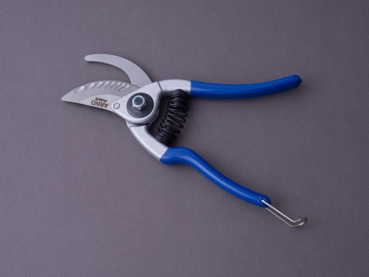 Arno - Secateur - Stainless - 20cm - Blue Handle - Image 3