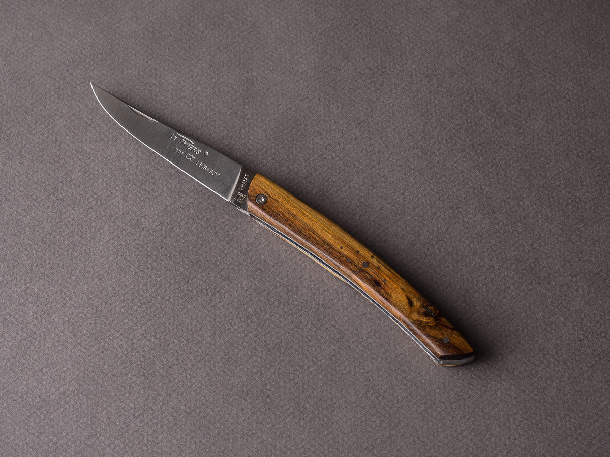 Le Sabot - Folding Knife - Le Thiers - Slip Joint - 12C27 - 75mm - Pistachio