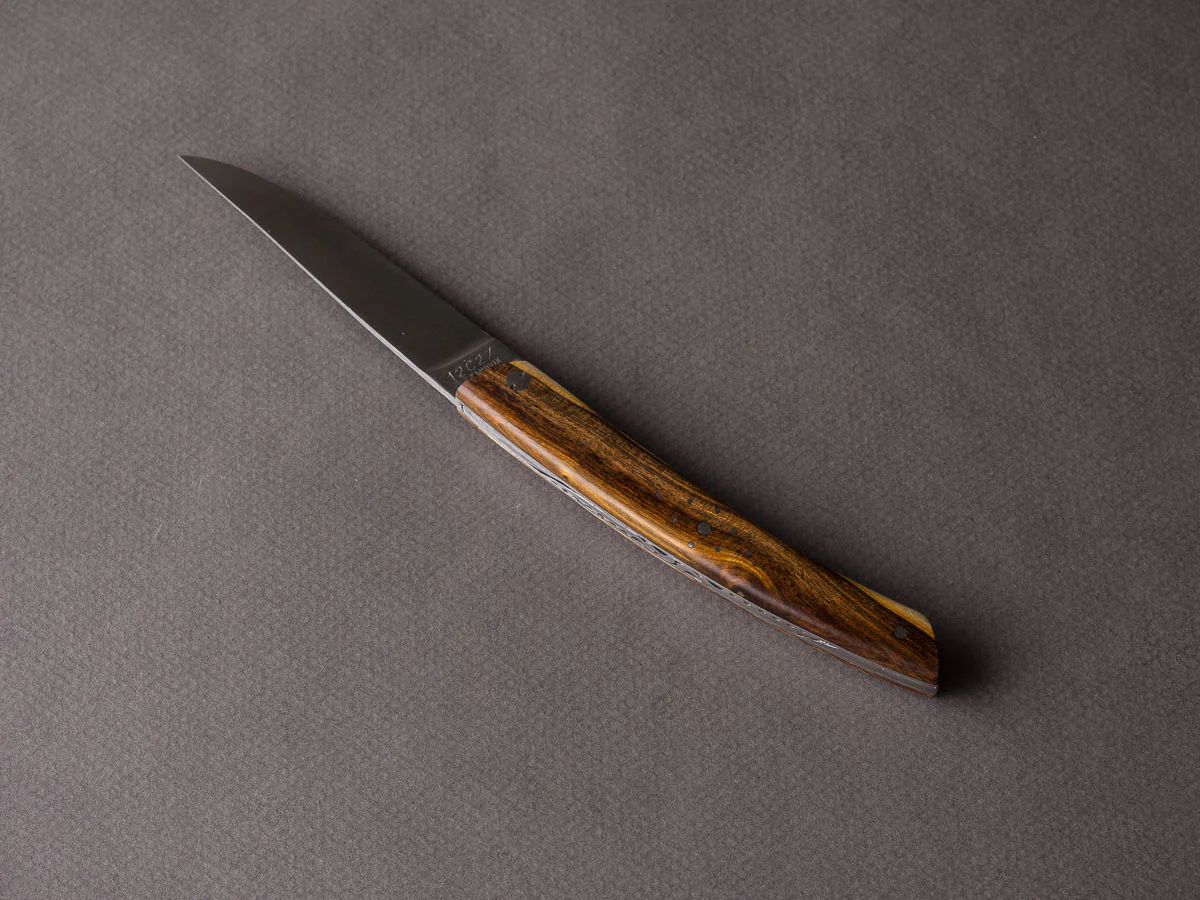 Le Sabot - Folding Knife - Le Thiers - Slip Joint - 12C27 - 75mm - Pistachio - Image 4