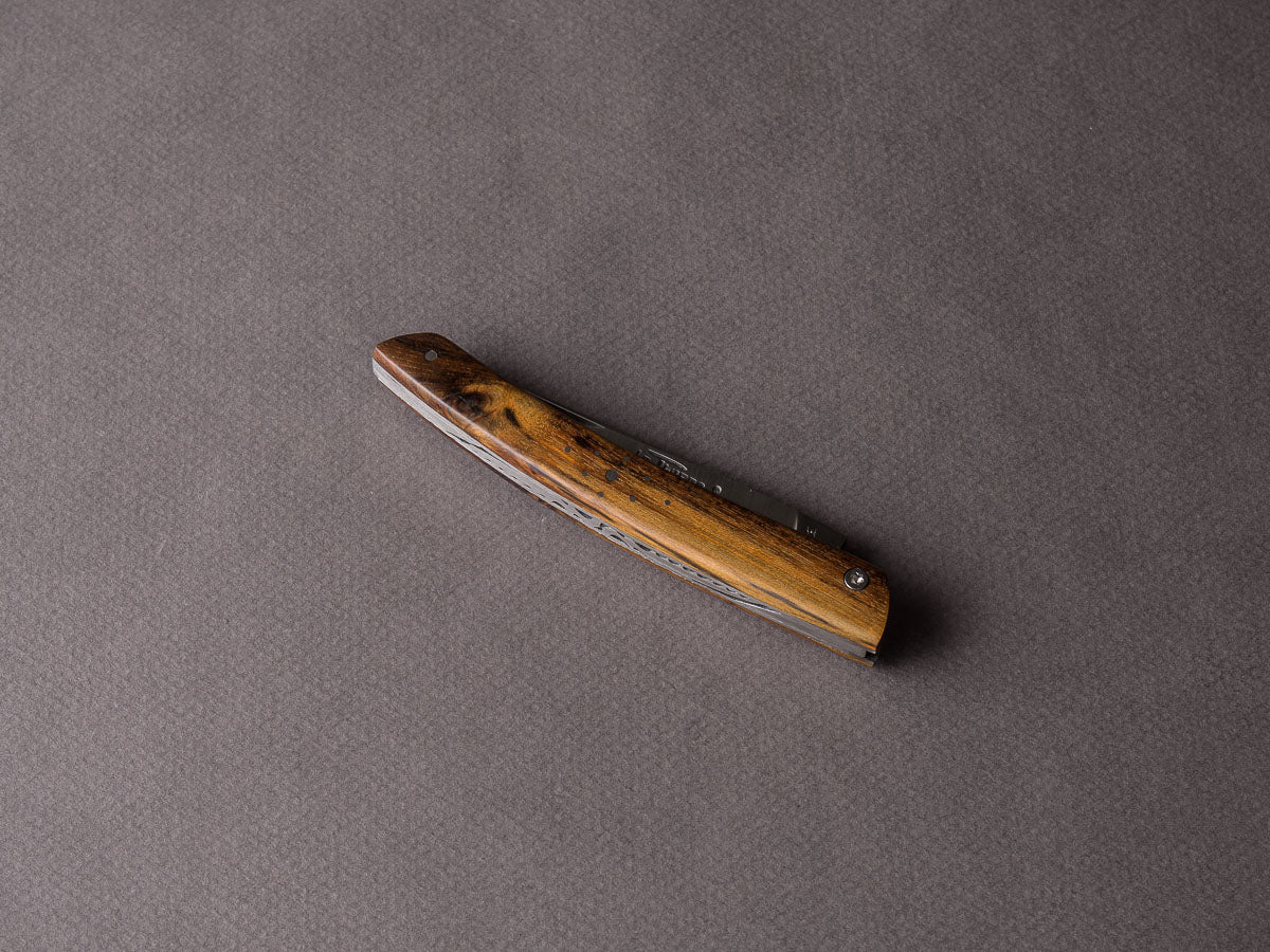 Le Sabot - Folding Knife - Le Thiers - Slip Joint - 12C27 - 75mm - Pistachio - Image 5