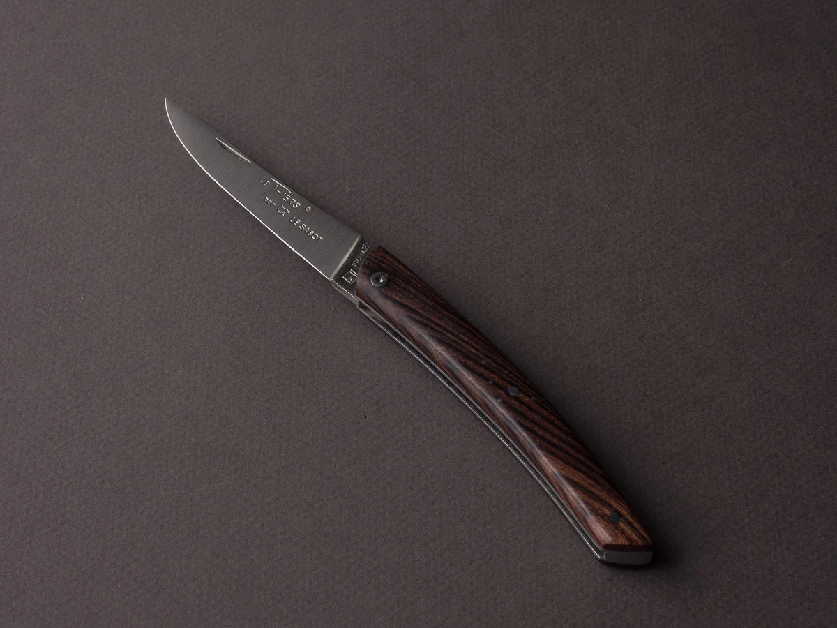 Le Sabot - Folding Knife - Le Thiers - Slip Joint - 12C27 - 75mm - Violet - Image 2