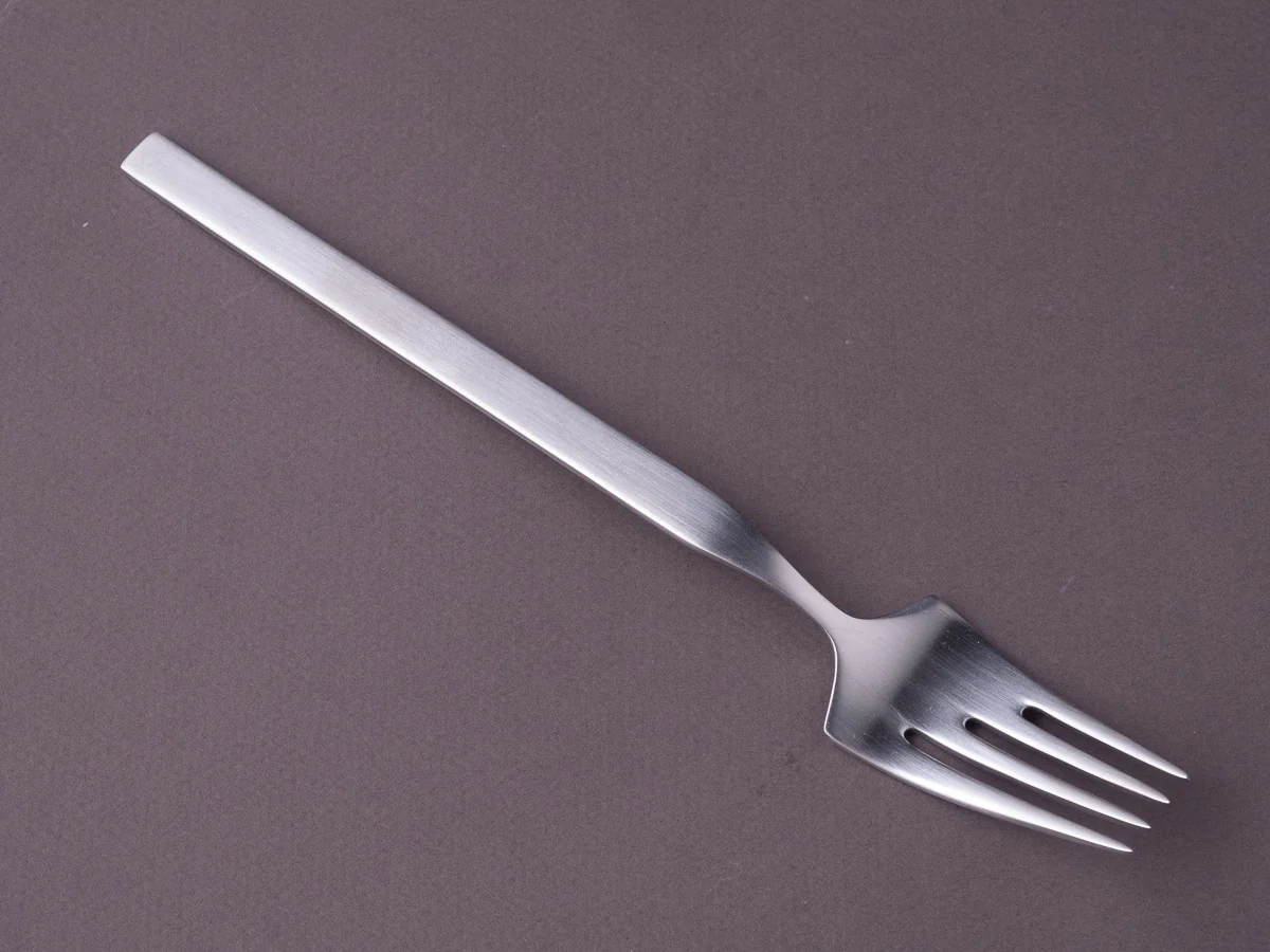 Belo Inox - Flatware - Vertice Place Setting - 5 Piece Set  - Brushed Steel - Image 4