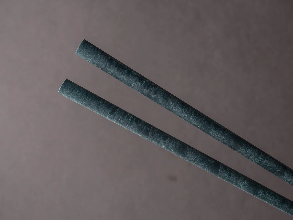 BELO INOX - NEO - Chopsticks - Brushed Steel - Green - Image 4