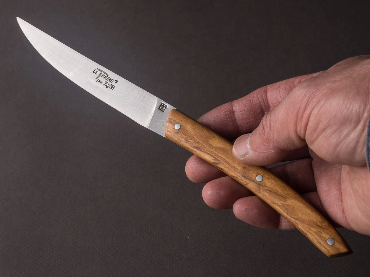 BJB Thiers - Steak Knives - 6 Different Woods - Set of 6 - Image 8