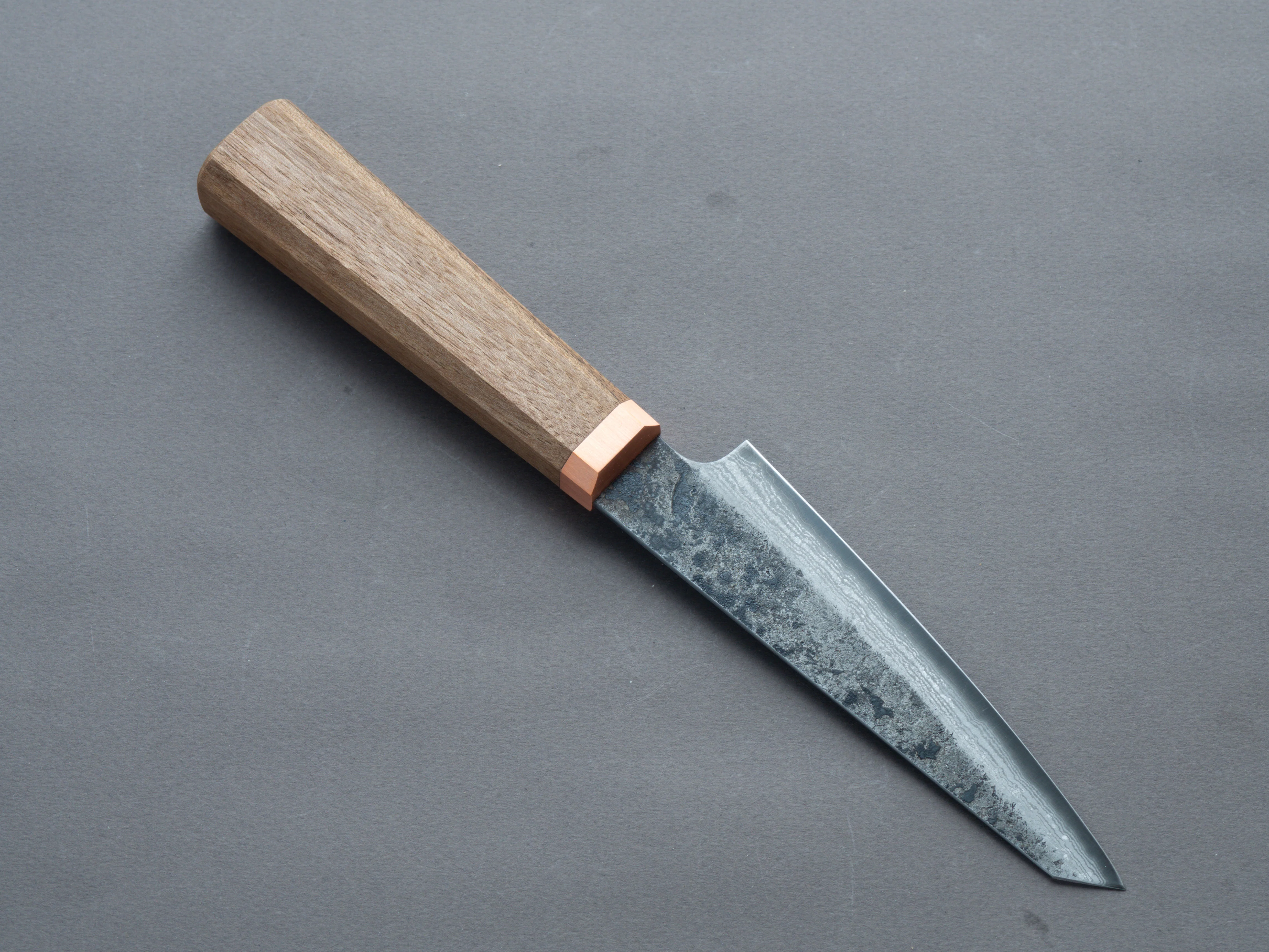 Blenheim Forge - Classic Range - Blue Super - 125mm Petty - English Walnut Handle - Image 2