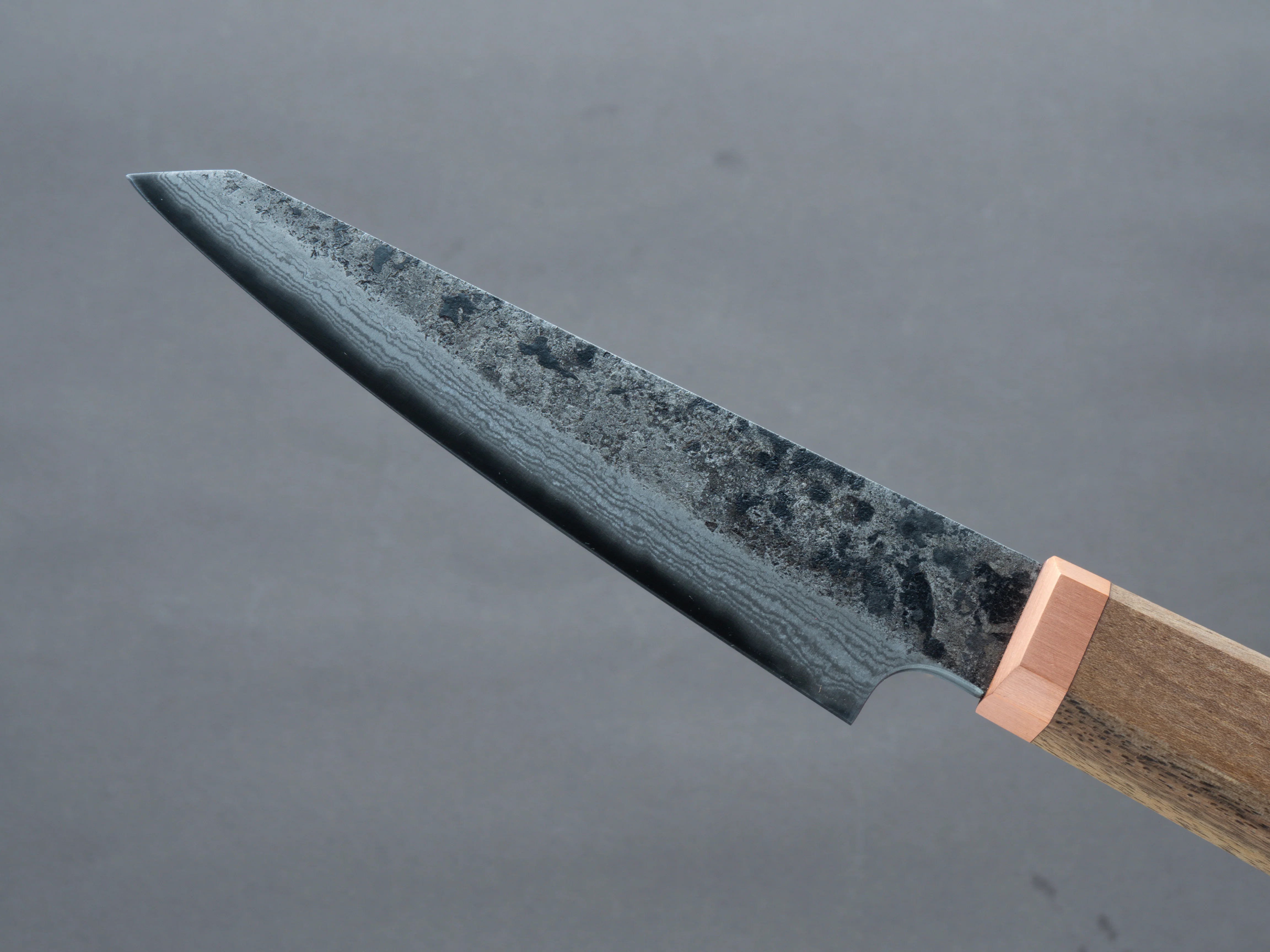 Blenheim Forge - Classic Range - Blue Super - 125mm Petty - English Walnut Handle - Image 3