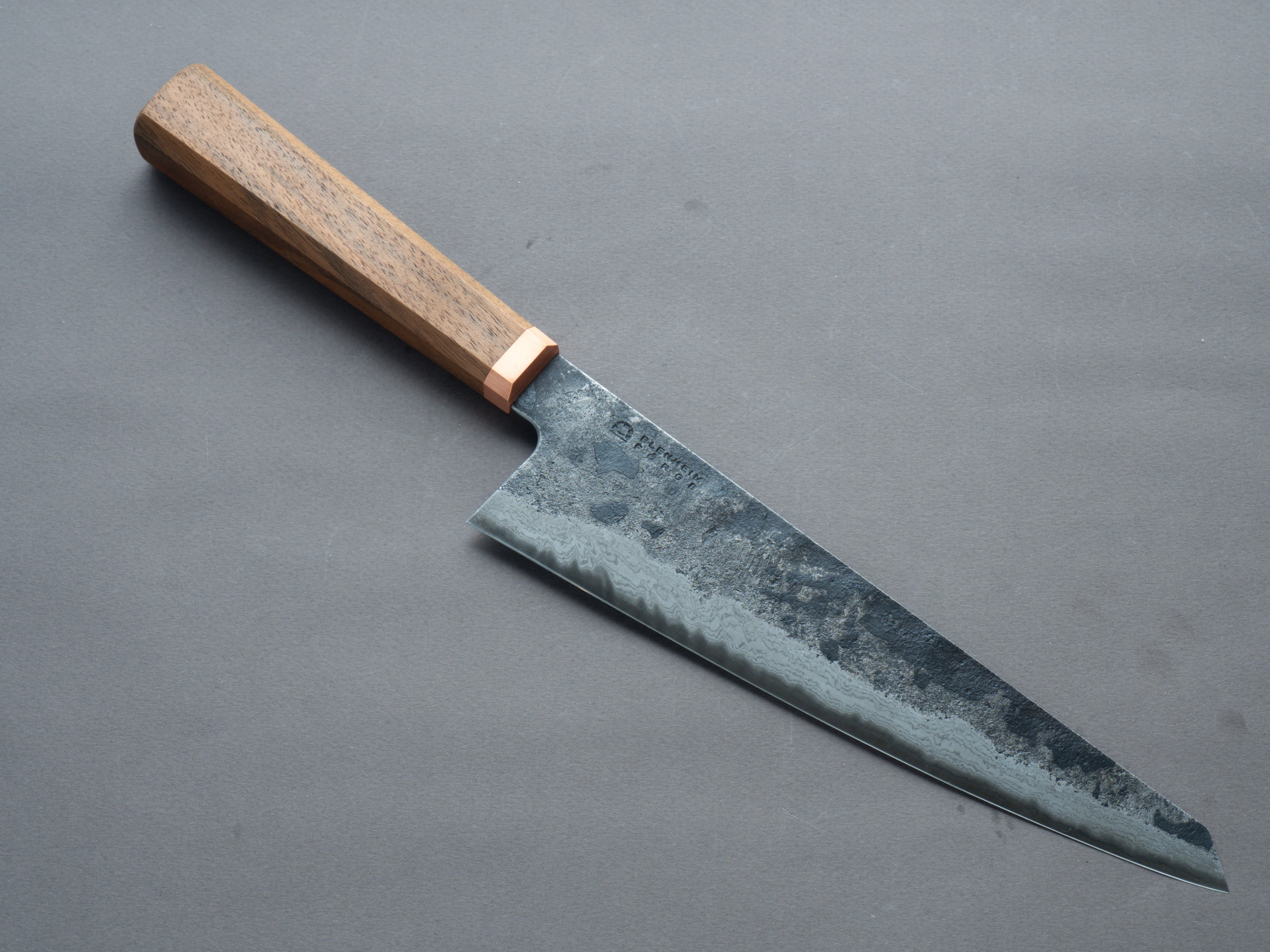 Blenheim Forge - Classic Range - Blue Super - 220mm - Gyuto - English Walnut Handle