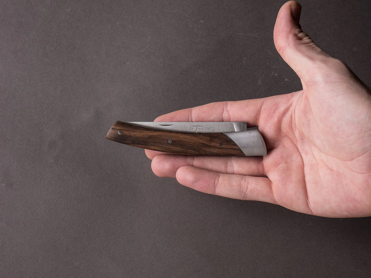 Chambriard - Le Thiers Compagnon - 12cm Folding Knife - Walnut Handle