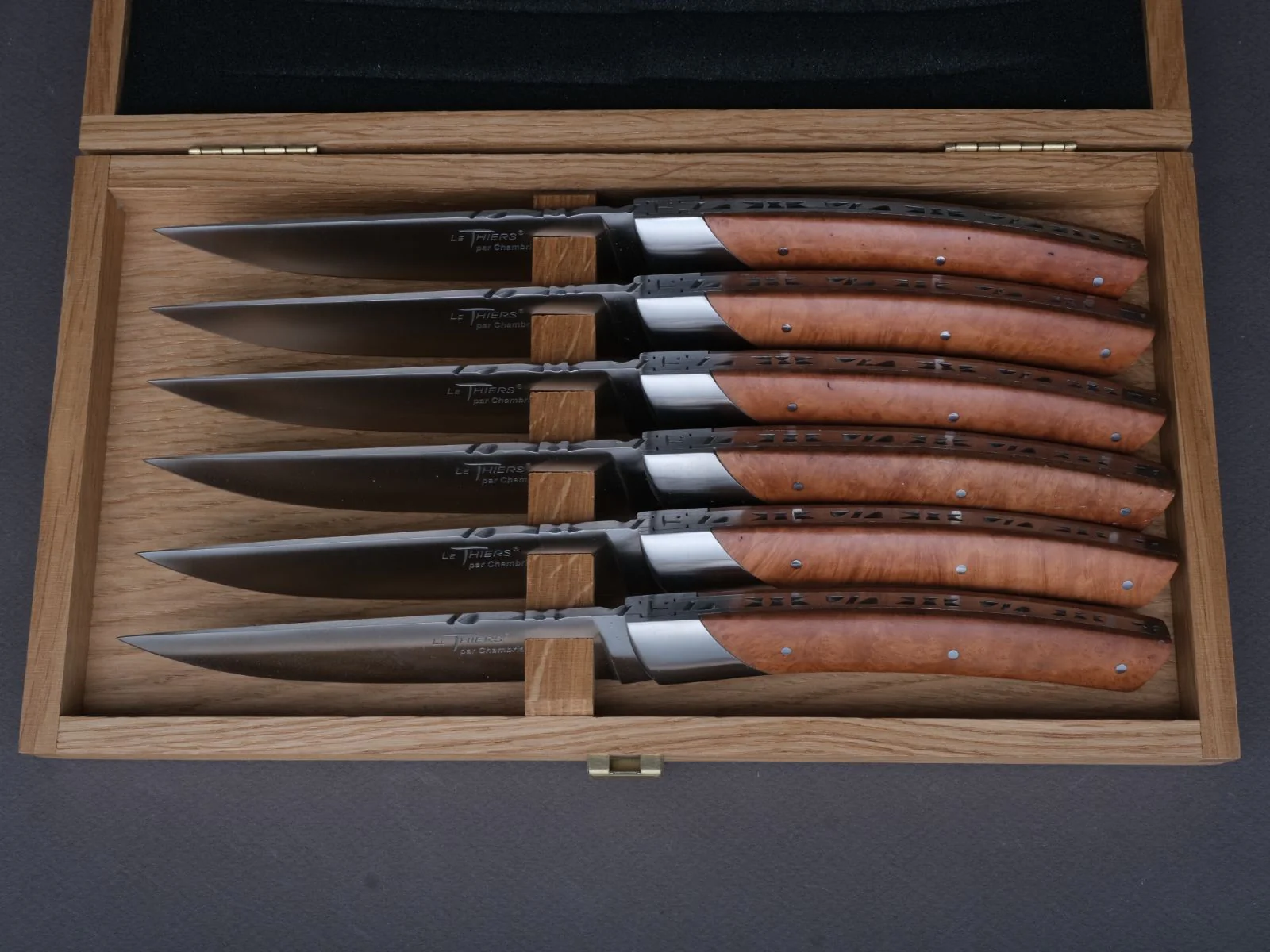 Chambriard - Steak Knives - Le Thiers - Briarwood - Set of 6 - Image 5