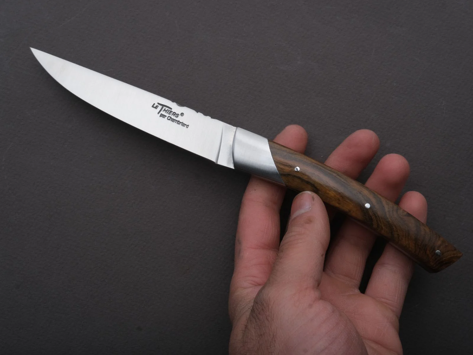 Chambriard - Steak Knives - Le Thiers - Pistachio Wood - Set of 6 - Image 2