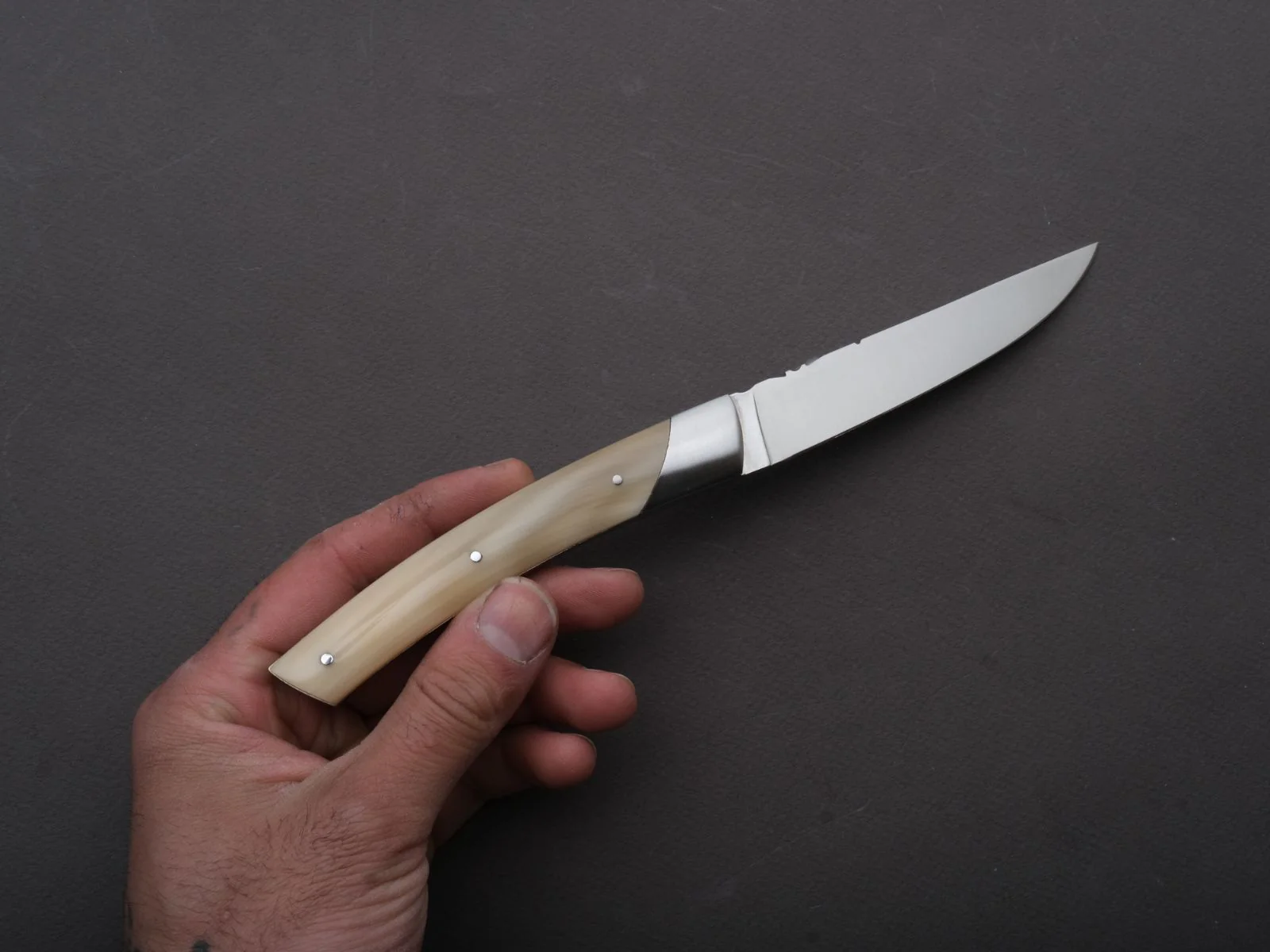 Chambriard - Steak Knives - Le Thiers - Horn Handle - Set of 6 - Image 3