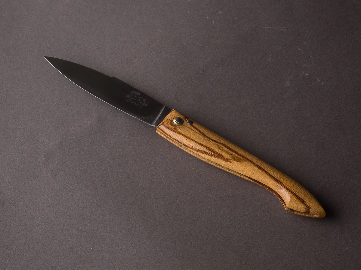 Cognet - Folding Knife - 13cm Capucin - Zebra Wood Handle