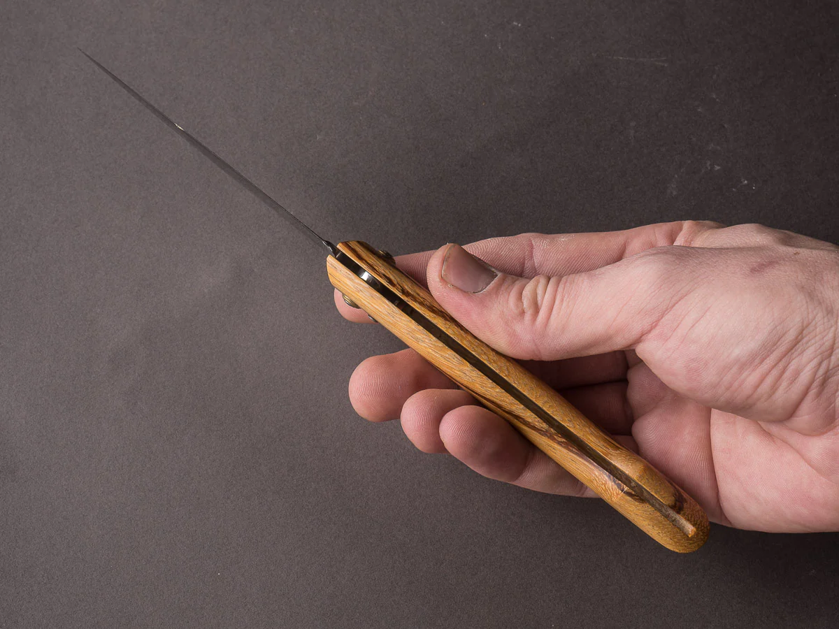 Cognet - Folding Knife - 13cm Capucin - Zebra Wood Handle - Image 9