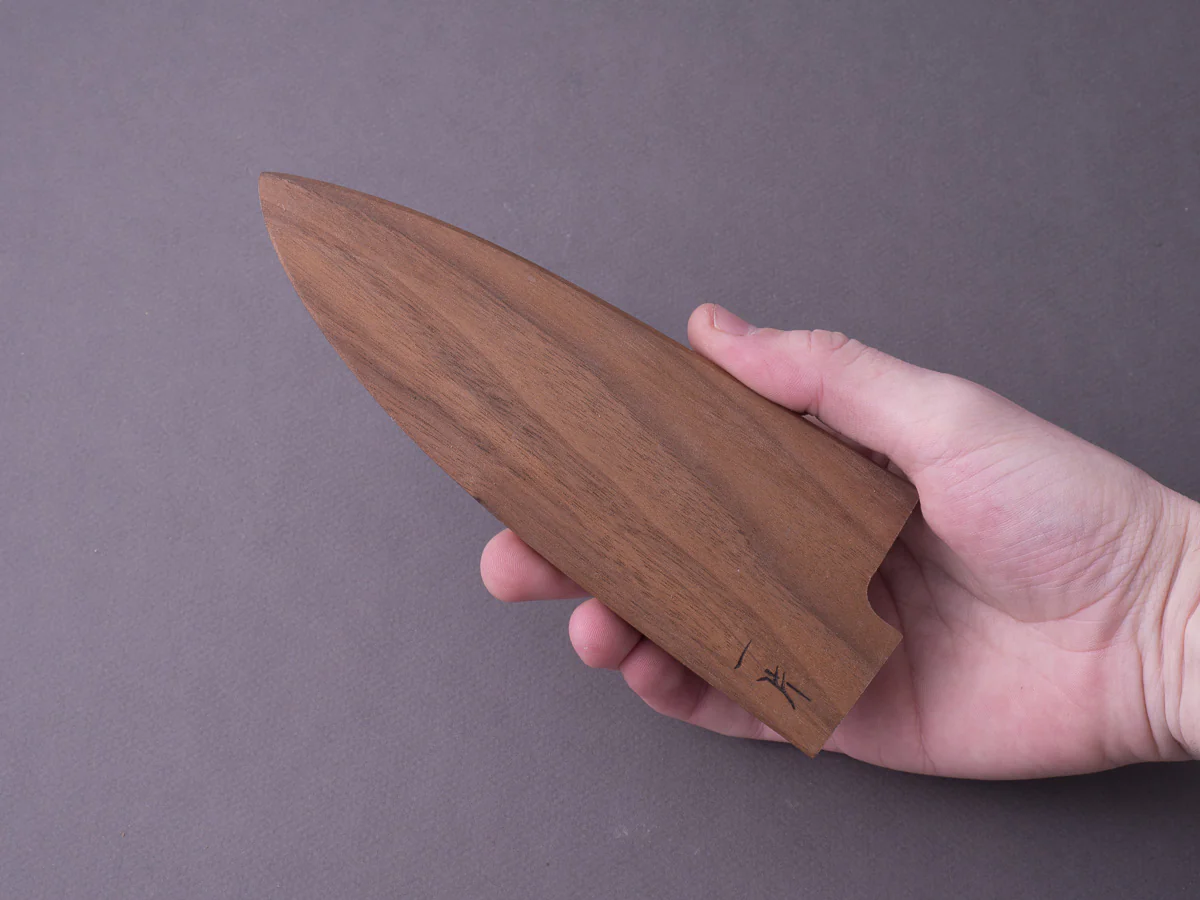 Hitohira - Walnut Saya - 150mm Deba - Image 4