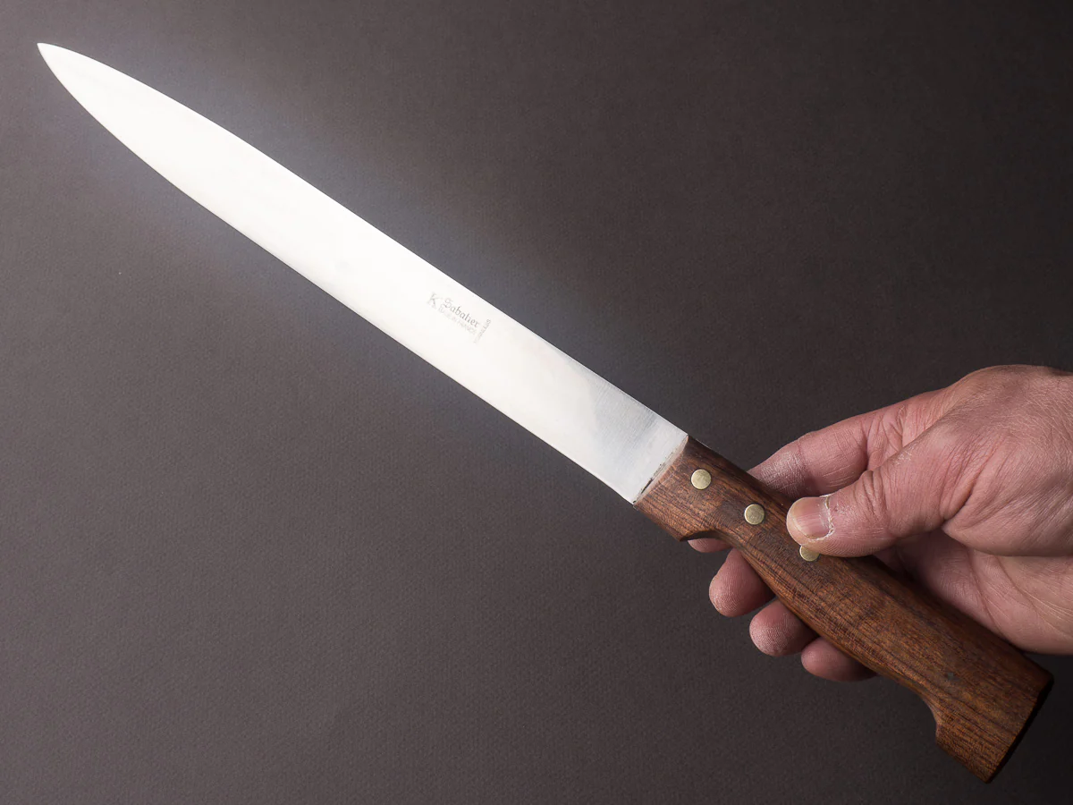 K Sabatier - Old Butcher - 12" Slicer - Semi-Flex - Rosewood Handle - Image 5