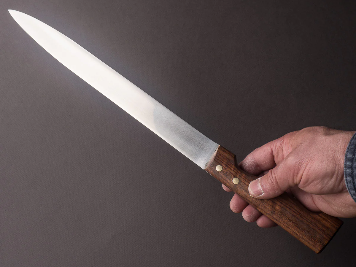 K Sabatier - Old Butcher - 12" Slicer - Semi-Flex - Rosewood Handle - Image 6