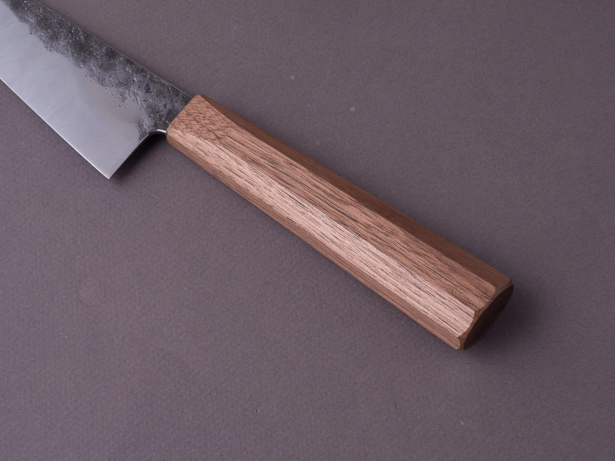 Soma - Standard Chef's Set - 80CRV2 Carbon - Kurouchi - 150mm Gyuto - Walnut Handle - Image 5