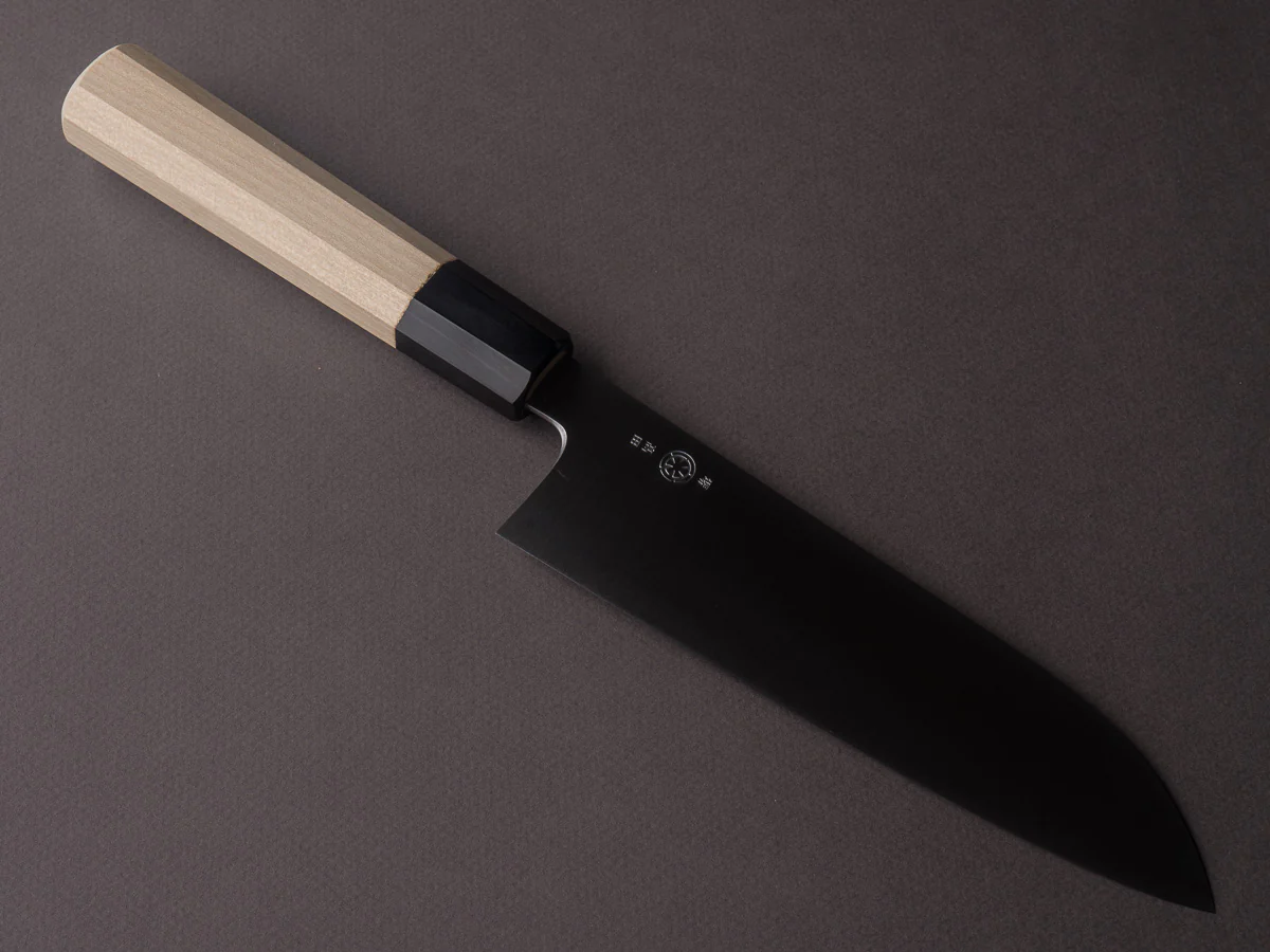 Takada no Hamono - White #2 - HH - 180mm Santoku - Ho Wood Handle