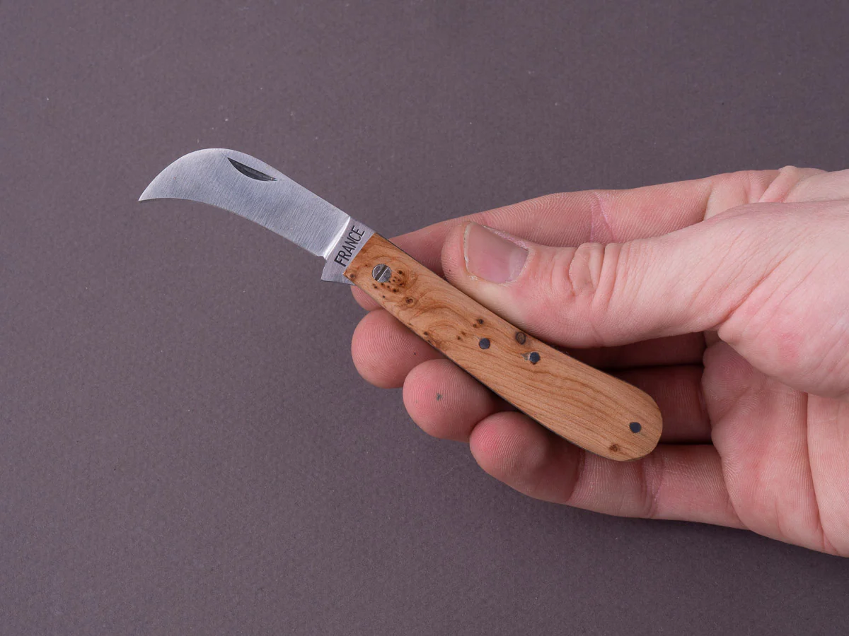 Coursolle - Mushroom Knife - Serpette - 75mm Buis - Juniper - Image 4