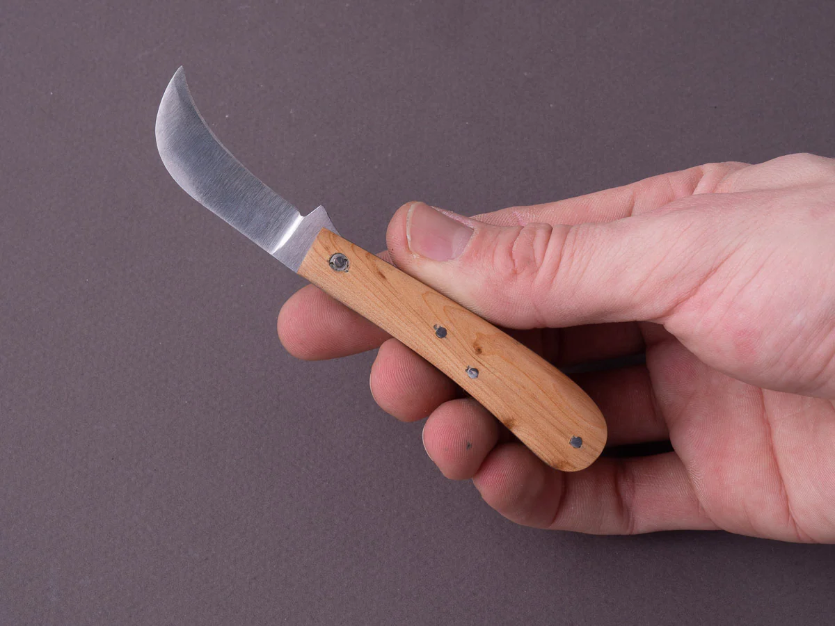 Coursolle - Mushroom Knife - Serpette - 75mm Buis - Juniper - Image 5
