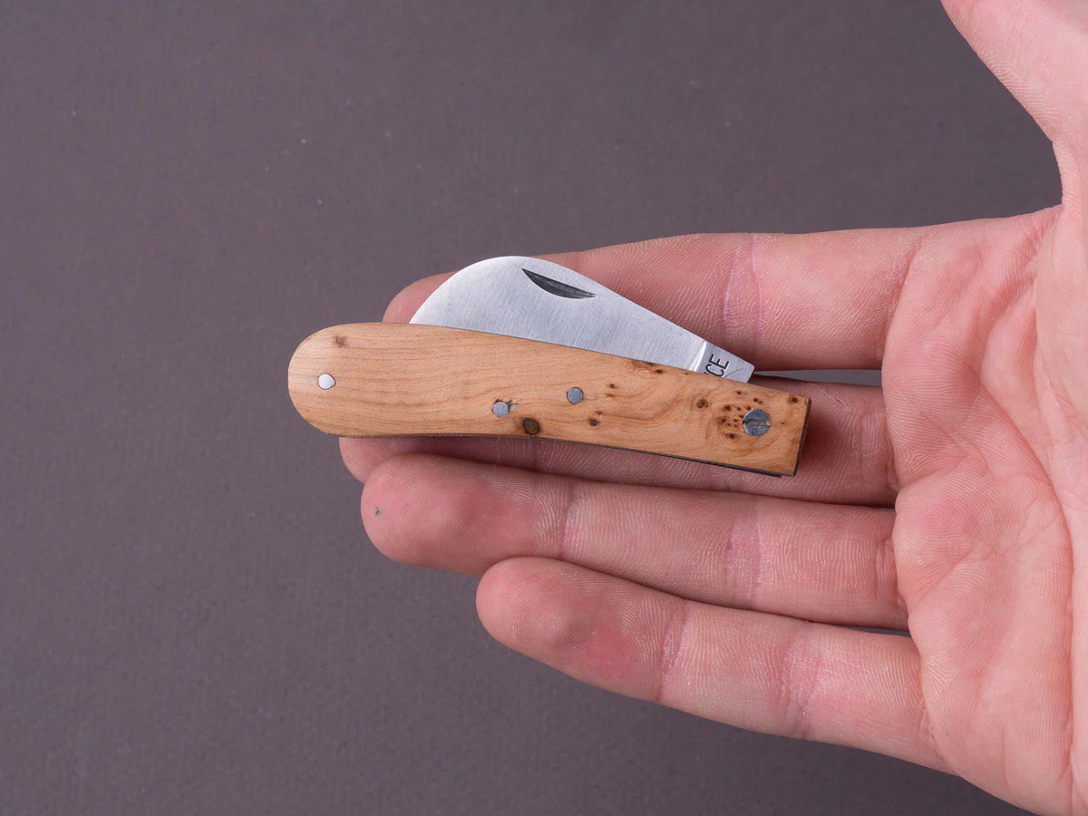 Coursolle - Mushroom Knife - Serpette - 75mm Buis - Juniper - Image 6