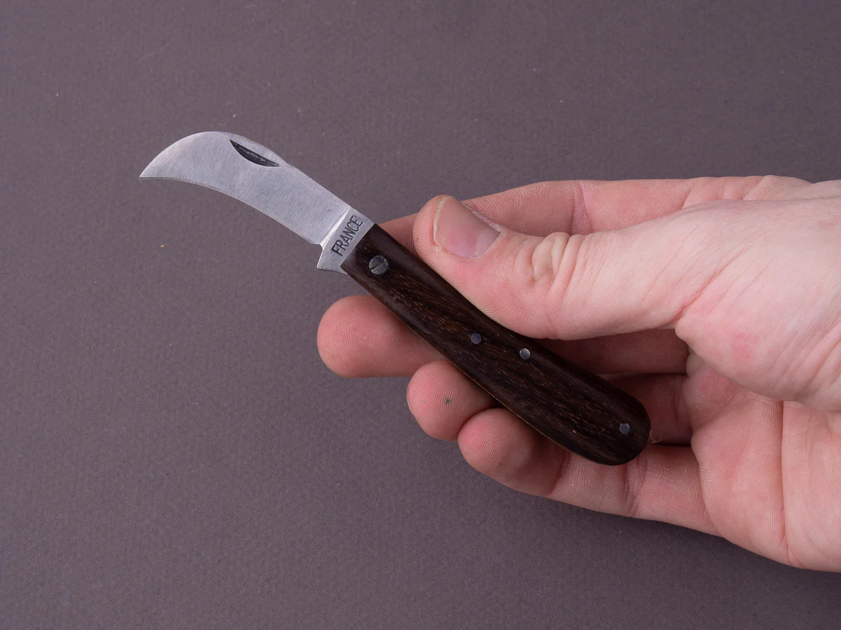 Coursolle - Mushroom Knife - Serpette - 75mm Buis - Rosewood - Image 3