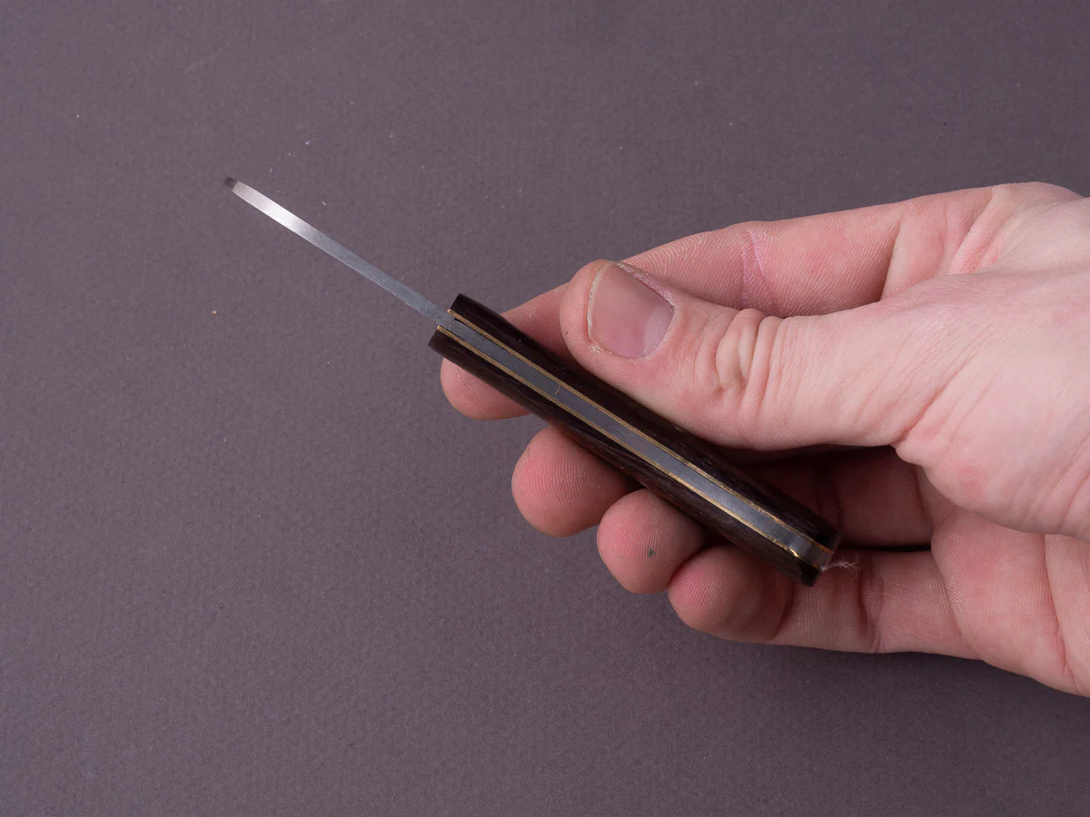 Coursolle - Mushroom Knife - Serpette - 75mm Buis - Rosewood - Image 5
