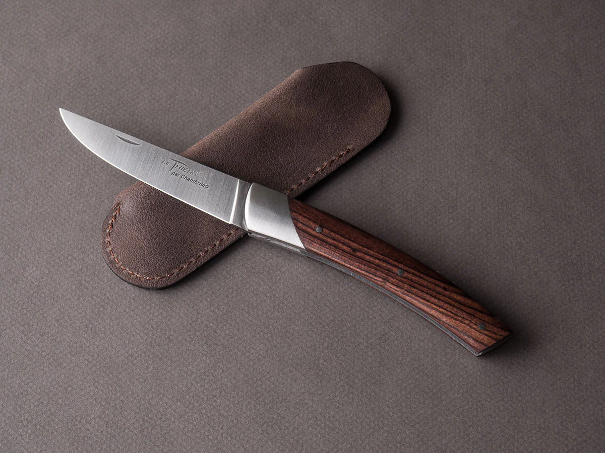 Coutellerie Chambriard - Folding Knife - Le Thiers "Grand Cru" - Violet Wood Handle
