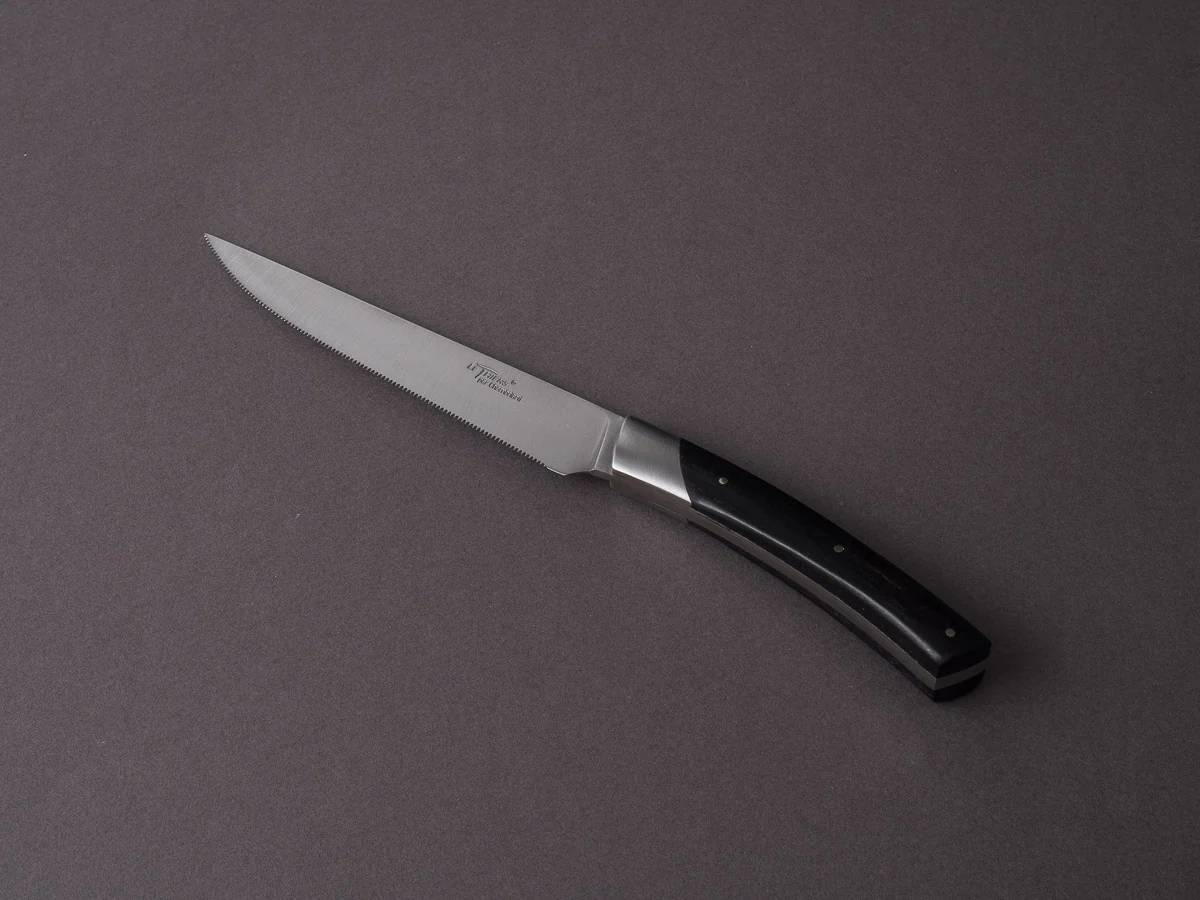 Coutellerie Chambriard - Le Thiers - Grand Gourmet - 4.5" Tomato Knife - Ebony Handle