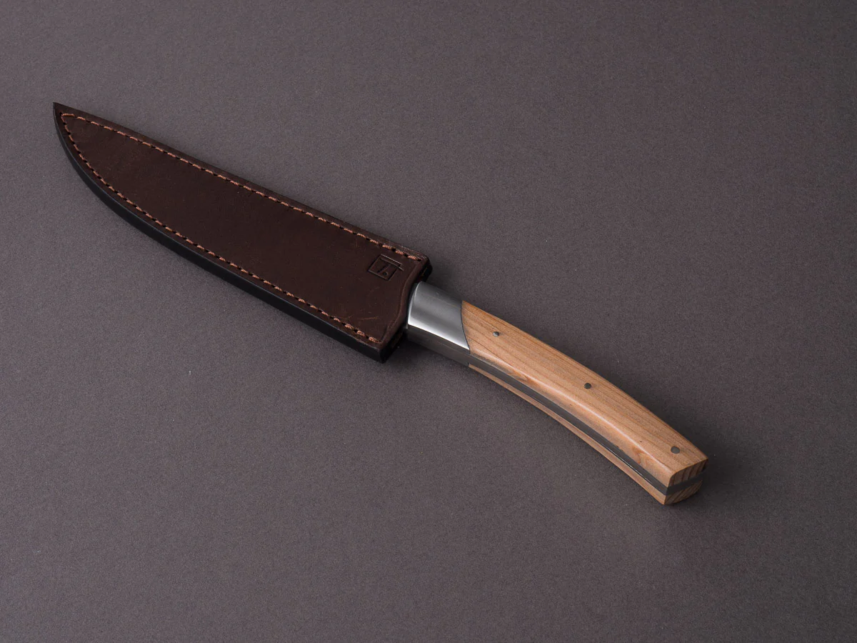 Coutellerie Chambriard - Le Thiers - Grand Gourmet - 4.5" Tomato Knife - Juniper Handle - Image 2