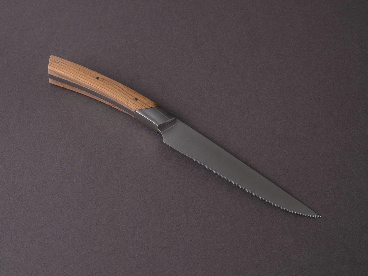 Coutellerie Chambriard - Le Thiers - Grand Gourmet - 4.5" Tomato Knife - Juniper Handle - Image 5