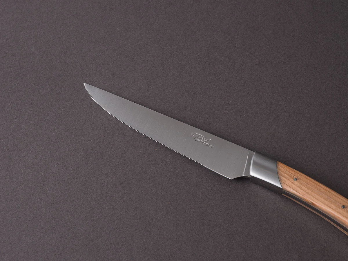 Coutellerie Chambriard - Le Thiers - Grand Gourmet - 4.5" Tomato Knife - Juniper Handle - Image 6