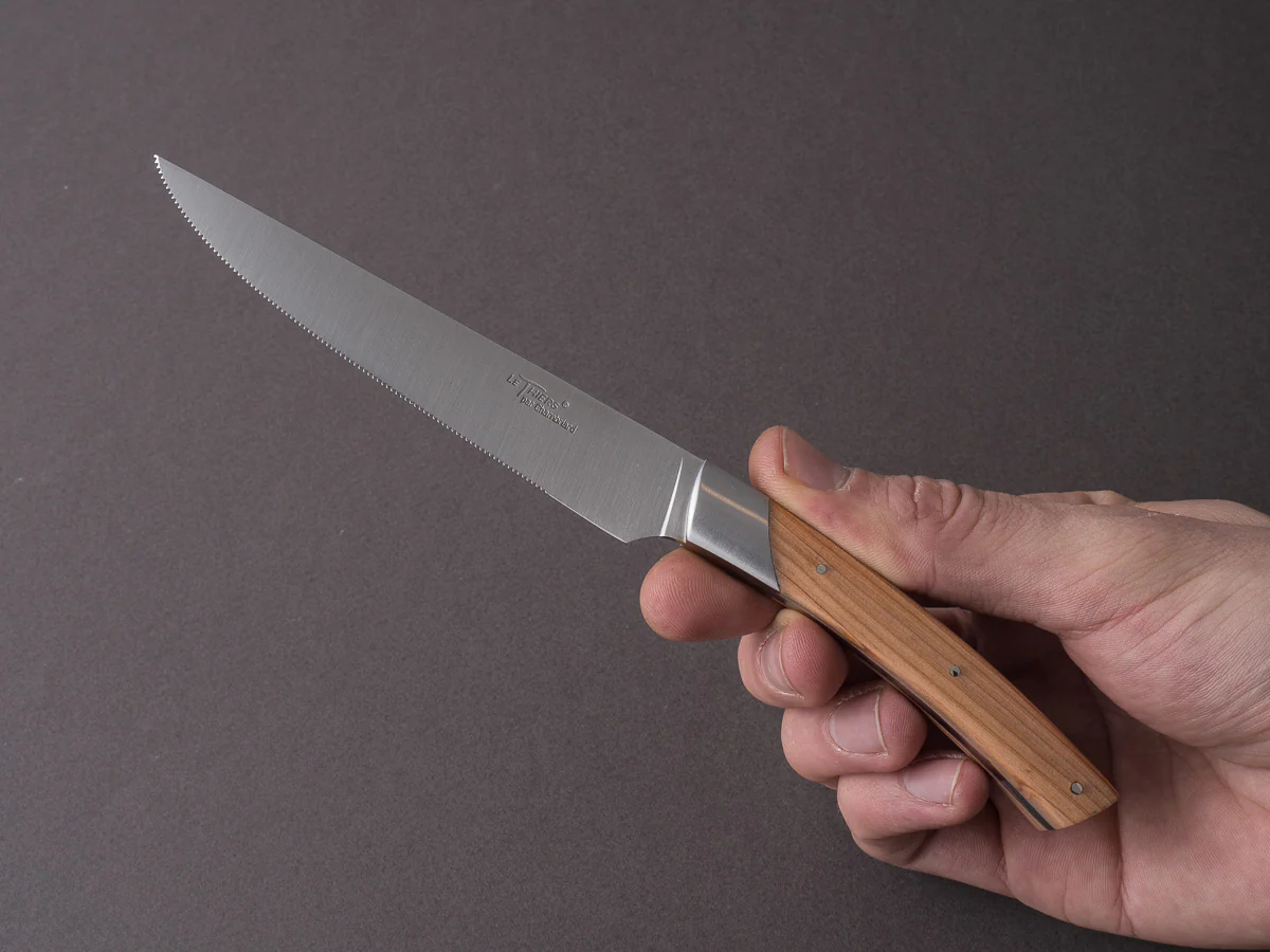 Coutellerie Chambriard - Le Thiers - Grand Gourmet - 4.5" Tomato Knife - Juniper Handle - Image 9