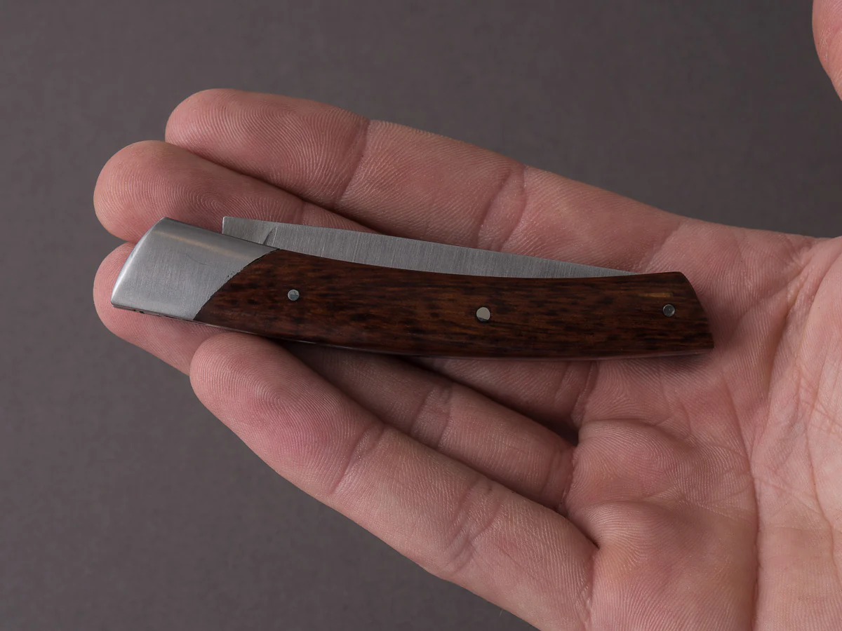 Coutellerie Chambriard - Folding Knife - Le Thiers "Compact" - Slip Joint - 70mm - Amourette Wood Handle - Image 11
