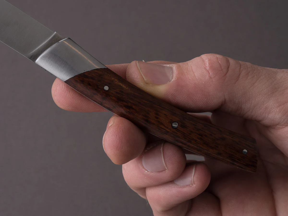 Coutellerie Chambriard - Folding Knife - Le Thiers "Compact" - Slip Joint - 70mm - Amourette Wood Handle - Image 8