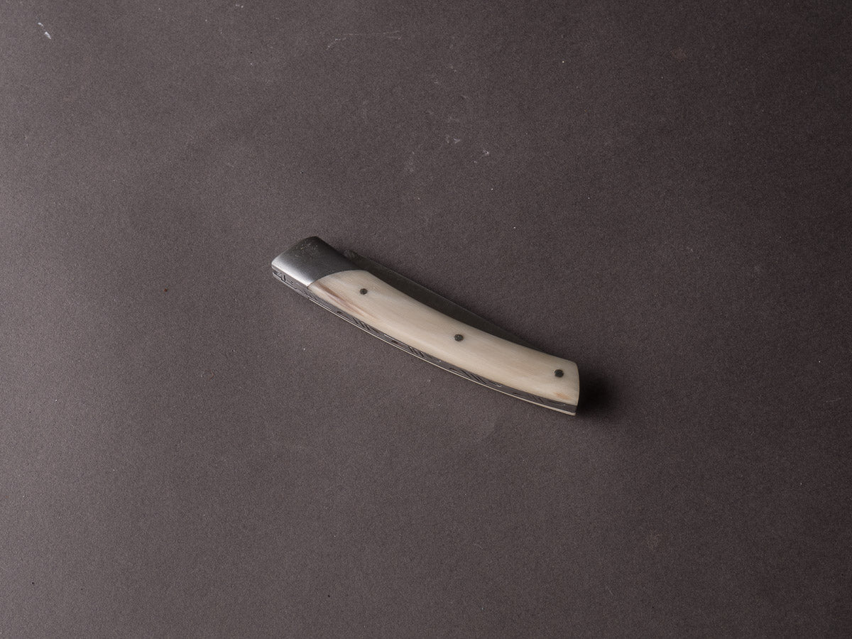 Coutellerie Chambriard - Folding Knife - Le Thiers "Compact" - Slip Joint - 70mm - Horn Handle - Image 2
