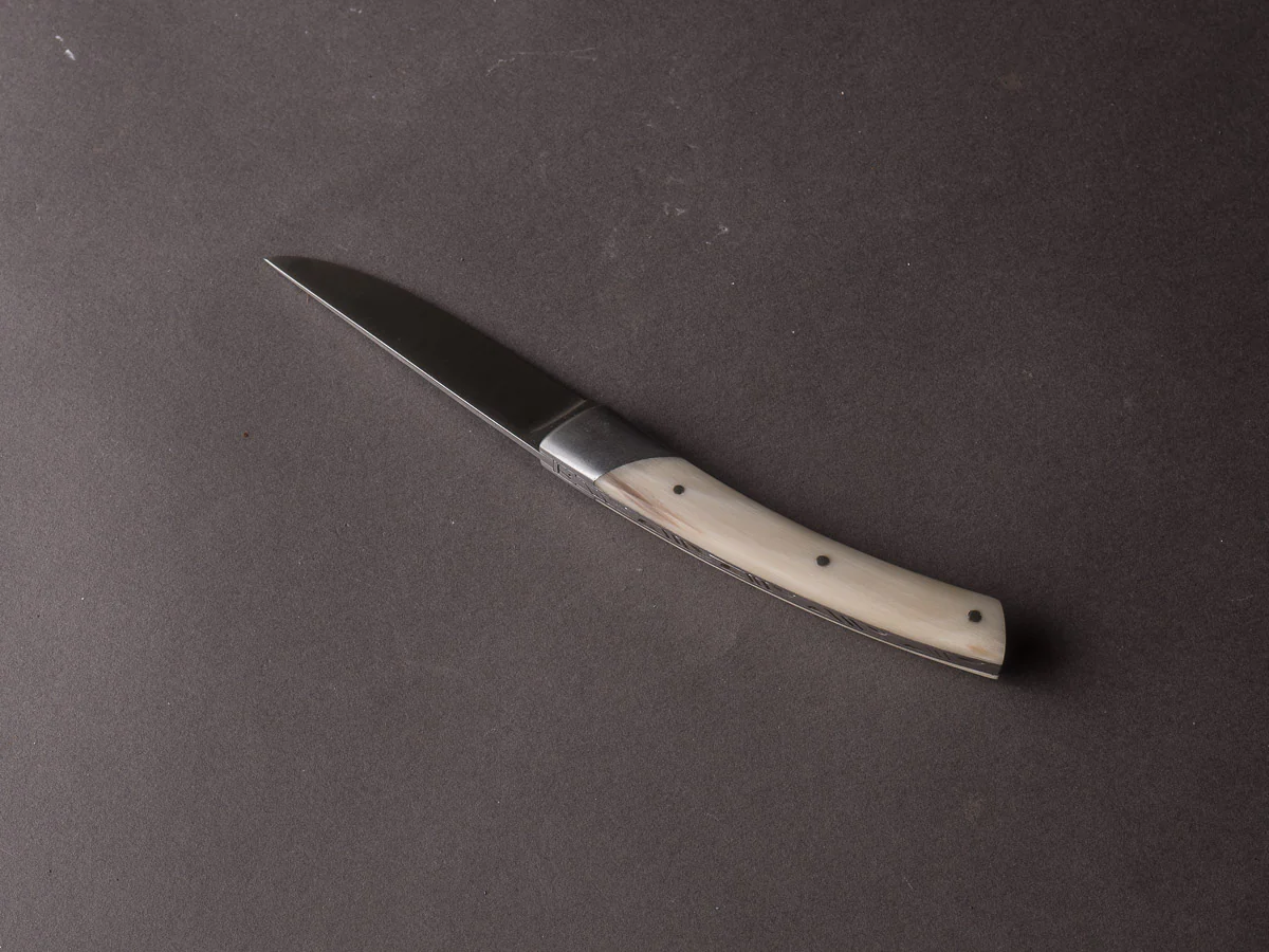 Coutellerie Chambriard - Folding Knife - Le Thiers "Compact" - Slip Joint - 70mm - Horn Handle - Image 6