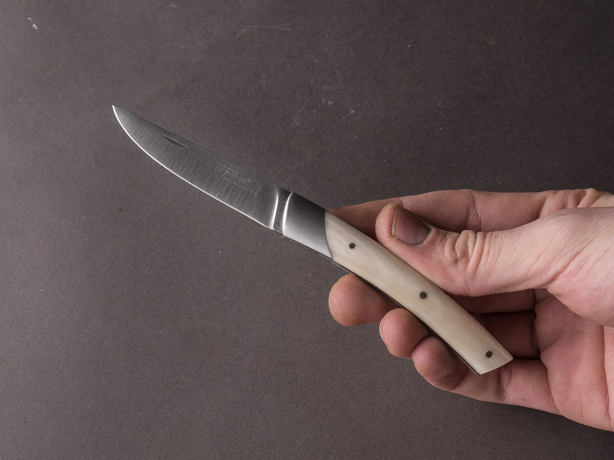 Coutellerie Chambriard - Folding Knife - Le Thiers "Compact" - Slip Joint - 70mm - Horn Handle - Image 7