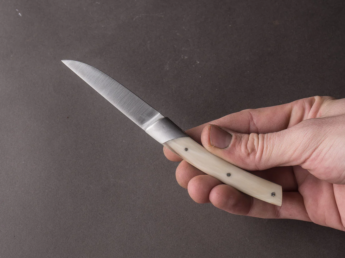 Coutellerie Chambriard - Folding Knife - Le Thiers "Compact" - Slip Joint - 70mm - Horn Handle - Image 8