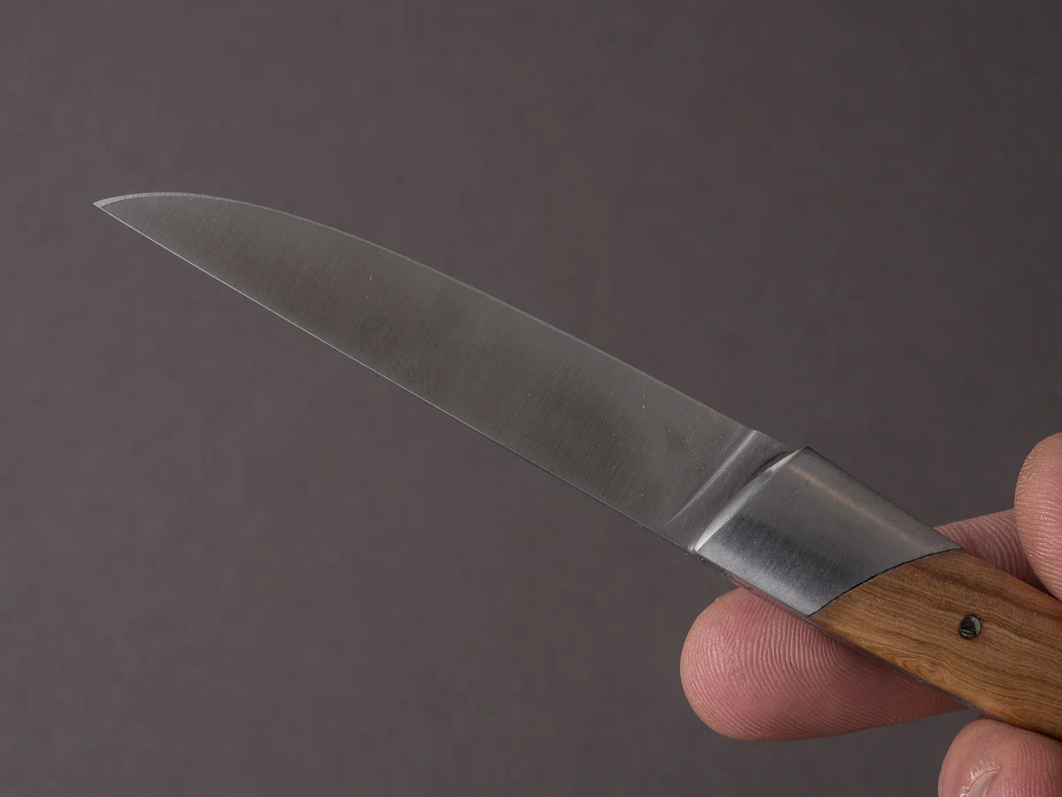 Coutellerie Chambriard - Folding Knife - Le Thiers "Compact" - Slip Joint - 70mm - Juniper Wood Handle - Image 7