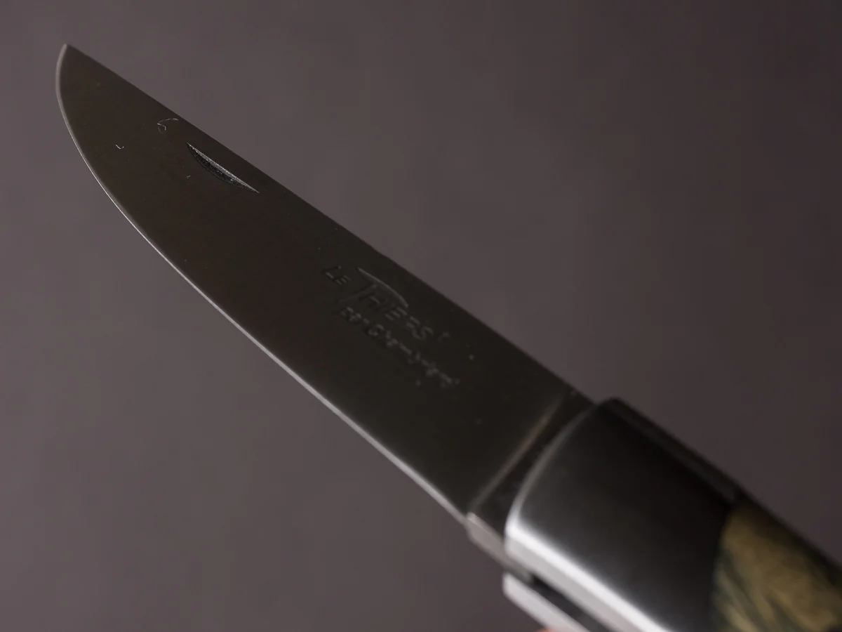 Coutellerie Chambriard - Folding Knife - Le Thiers "Compact" - Slip Joint - 70mm - Palo Santo Handle - Image 11