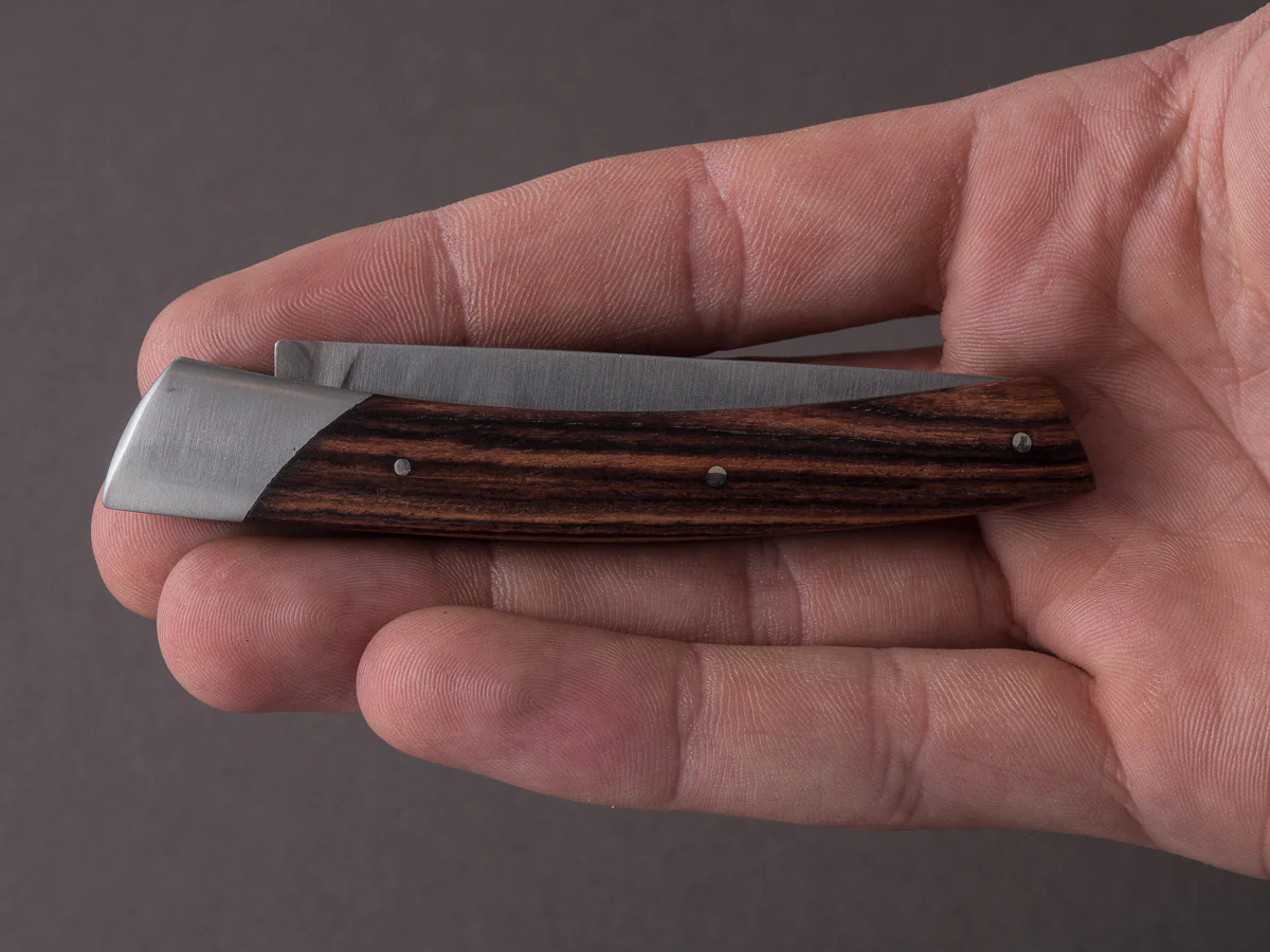 Coutellerie Chambriard - Folding Knife - Le Thiers "Compact" - Slip Joint - 70mm - Violet Wood Handle - Image 10