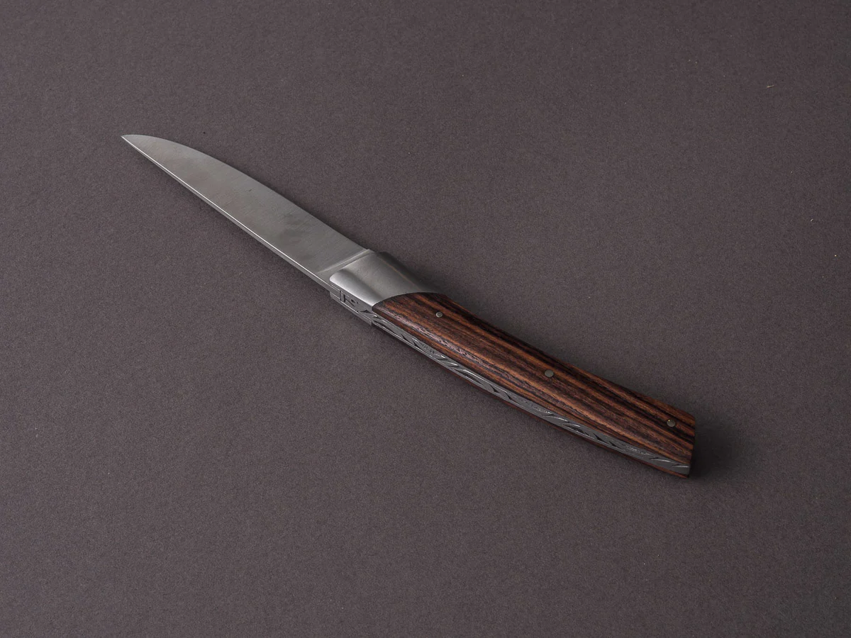 Coutellerie Chambriard - Folding Knife - Le Thiers "Compact" - Slip Joint - 70mm - Violet Wood Handle - Image 5