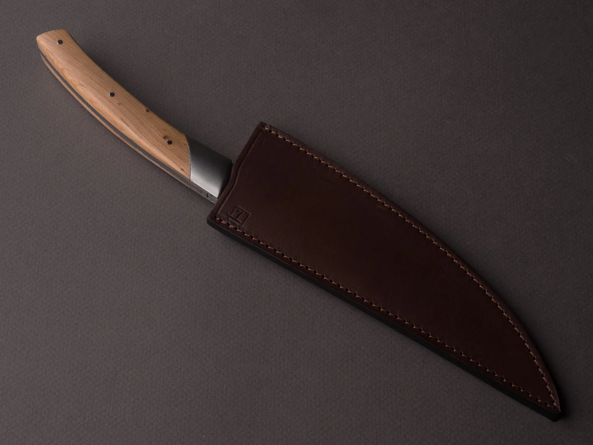Coutellerie Chambriard - Le Thiers - Grand Gourmet - 6" Chef Knife - Juniper Handle - Image 2
